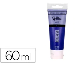 Liderpapel Pintura Acrílica Tubo de Plástico 60 ml Azul Marino