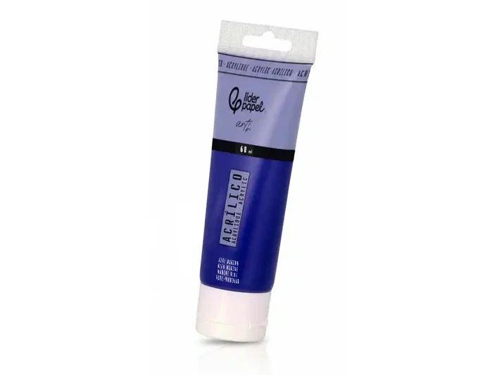 Liderpapel Pintura Acrílica Tubo de Plástico 60 ml Azul Marino Liderpapel Pintura Acrílica Tubo de Plástico 60 ml Azul Marino