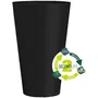 Garden ID Maceta alta para flores 02041569, Green Care Sense Tall Black-Anthr., 55 cm, 100% reciclado, resistencia UV y gel