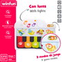 Winfun Piano para bebés con luz y sonido