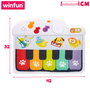 Winfun Piano para bebés con luz y sonido