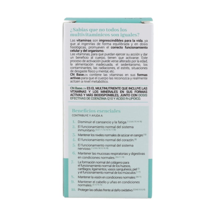 LCN CN Base Multivitamínico 30 Cápsulas Vegetales
