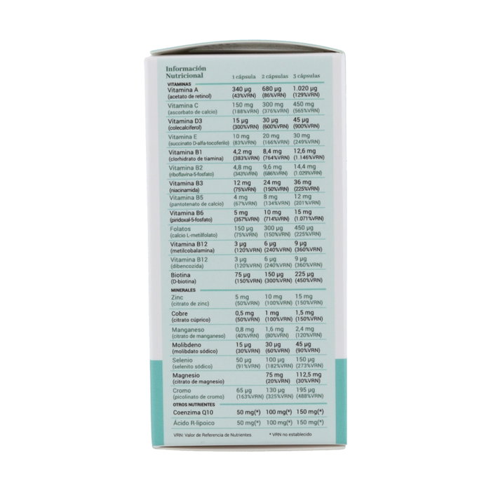 LCN CN Base Multivitamínico 30 Cápsulas Vegetales