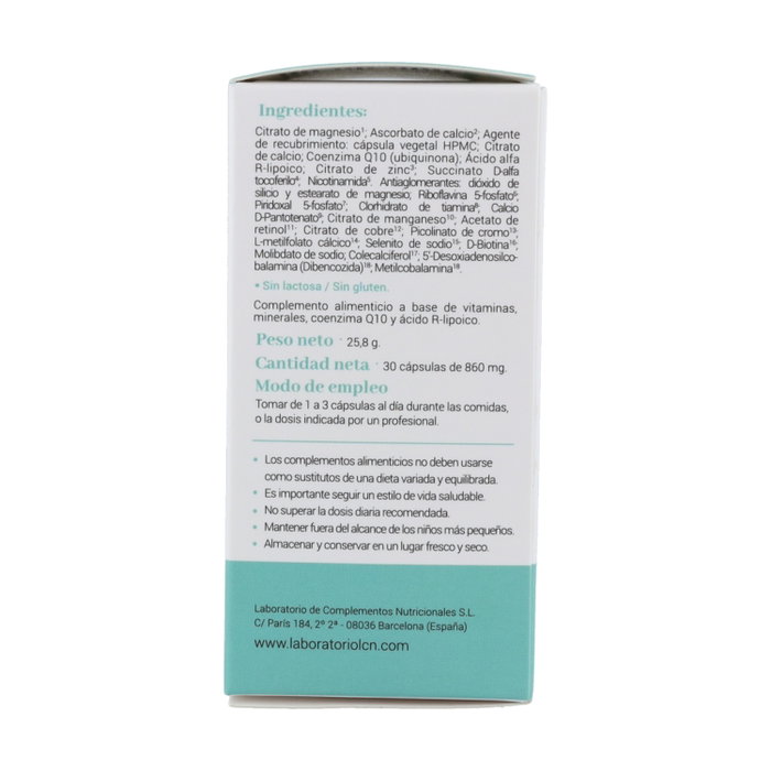 LCN CN Base Multivitamínico 30 Cápsulas Vegetales