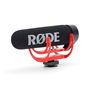 Rode Videomic Go Microphone VM-GO - Supercardioid, 3.5 mm Output, 100-16000 Hz, Color Negro, Rojo