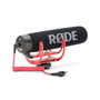 Rode Videomic Go Microphone VM-GO - Supercardioid, 3.5 mm Output, 100-16000 Hz, Color Negro, Rojo