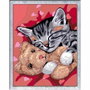 Ravensburger Kit de pintura por números CreArt Kids Gatito y osito de peluche (18 x 24 cm) inevitable