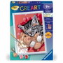 Ravensburger Kit de pintura por números CreArt Kids Gatito y osito de peluche (18 x 24 cm) inevitable