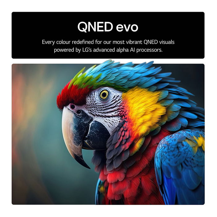 LG 86QNED85A6C - Televisor 86" 4K QNED evo AI UHD 218 cm (86 Pulgadas) Smart TV, 100/120 Hz