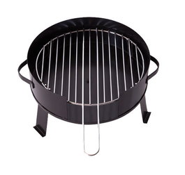 BAJA BARBACOA DE SOBREMESA PINTADA 35 CM DIAMETRO