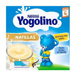 YOGOLINO Postres Natillas Sabor Vanilla