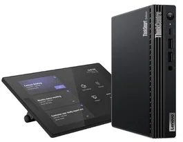 Lenovo ThinkSmart Tiny Kit Intel® Core™ i3-13100T 16 GB 256 GB SSD Negro