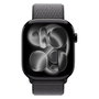 Apple MFFM4ZM/A Correa Loop Deportiva para Apple Watch 44/45/46/49mm - Nylon Reciclado, Gris Oscuro, Grupo de Rock, Talla Única