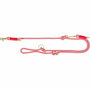 Ramal ajustable para perro Trixie Soft Rope Rojo Crema S S/XL