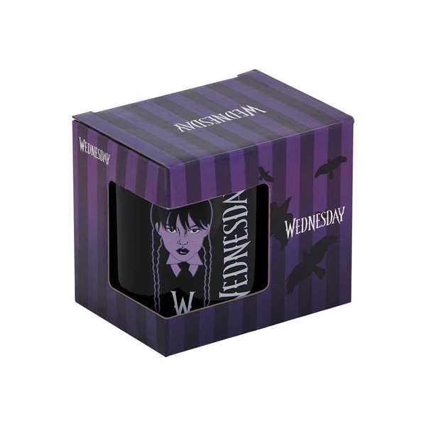 Karactermania Taza Miércoles Braid Cerámica 9,5x13x7,8 cm