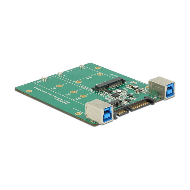 DeLOCK 62732 Convertidor SATA / USB 3.1 a M.2 y mSATA DeLOCK 62732 Convertidor SATA / USB 3.1 a M.2 y mSATA