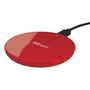 CARGADOR INALÁMBRICO TRUST URBAN PRIMO ROJO - TOCAR Y CARGAR - INDICADOR CARGA LED - PARA SMARTPHONES MÓVILES COMPATIBLES CON CARGA QI
