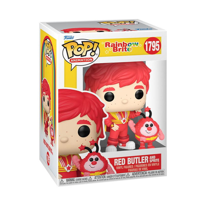 Funko Figura POP! Rainbow Brite con Red Butler y Sprite