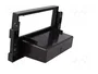 4CARMEDIA Bastidor de montaje de radio para Chevrolet, 2 ISO, negro