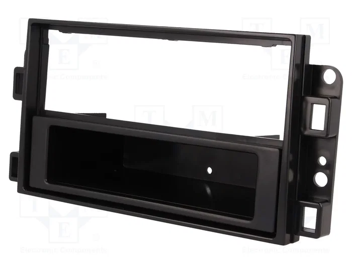 4CARMEDIA Bastidor de montaje de radio para Chevrolet, 2 ISO, negro 4CARMEDIA Bastidor de montaje de radio para Chevrolet, 2 ISO, negro