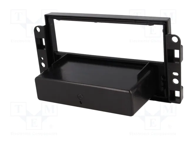 4CARMEDIA Bastidor de montaje de radio para Chevrolet, 2 ISO, negro 4CARMEDIA Bastidor de montaje de radio para Chevrolet, 2 ISO, negro