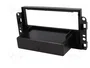 4CARMEDIA Bastidor de montaje de radio para Chevrolet, 2 ISO, negro