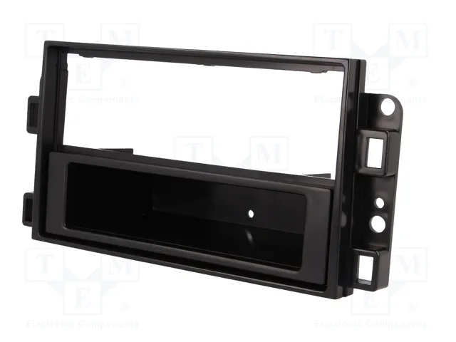 4CARMEDIA Bastidor de montaje de radio para Chevrolet, 2 ISO, negro 4CARMEDIA Bastidor de montaje de radio para Chevrolet, 2 ISO, negro