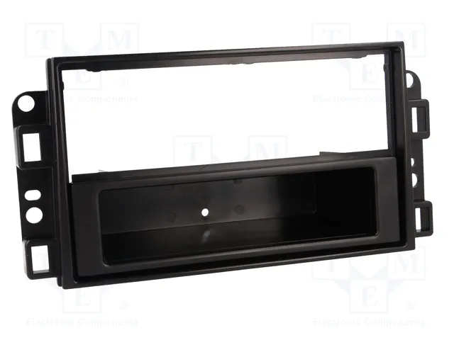 4CARMEDIA Bastidor de montaje de radio para Chevrolet, 2 ISO, negro 4CARMEDIA Bastidor de montaje de radio para Chevrolet, 2 ISO, negro