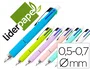 Liderpapel Bolígrafo Multifunción 5 en 1 con Portaminas, Tinta Azul, Negro, Rojo, Verde y Trazo 0,7mm