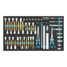Hazet Juego de insertos de llave de vaso 163-603/52, Gre 4/3+ (52 piezas)