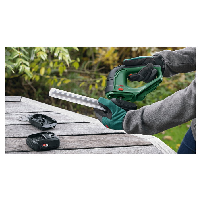 Bosch AdvancedShear 18V-10 Tijera de Poda para Setos a Batería 18V, 2.5 Ah, Negro/Verde Bosch AdvancedShear 18V-10 Tijera de Poda para Setos a Batería 18V, 2.5 Ah, Negro/Verde