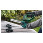 Bosch AdvancedShear 18V-10 Tijera de Poda para Setos a Batería 18V, 2.5 Ah, Negro/Verde