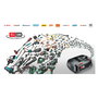 Bosch AdvancedShear 18V-10 Tijera de Poda para Setos a Batería 18V, 2.5 Ah, Negro/Verde