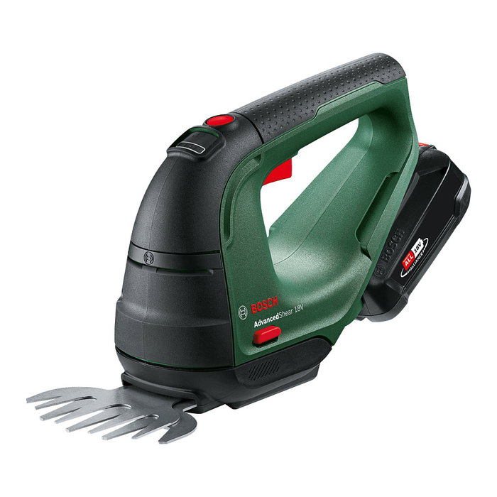 Bosch AdvancedShear 18V-10 Tijera de Poda para Setos a Batería 18V, 2.5 Ah, Negro/Verde Bosch AdvancedShear 18V-10 Tijera de Poda para Setos a Batería 18V, 2.5 Ah, Negro/Verde