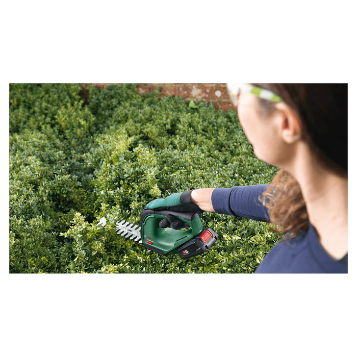 Bosch AdvancedShear 18V-10 Tijera de Poda para Setos a Batería 18V, 2.5 Ah, Negro/Verde Bosch AdvancedShear 18V-10 Tijera de Poda para Setos a Batería 18V, 2.5 Ah, Negro/Verde