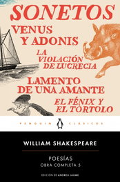 PENGUIN CLASICOS, Poesías: Obra Completa 5, William Shakespeare - PENGUIN CLASICOS