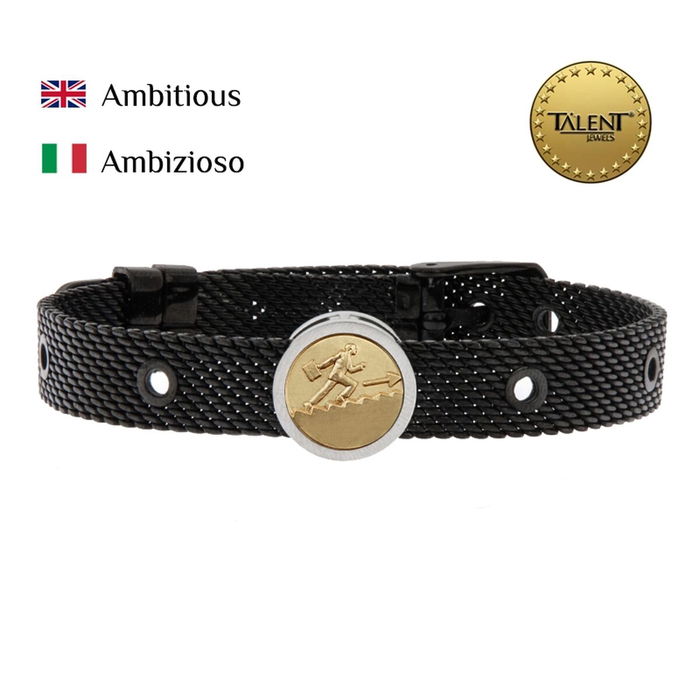 Pulsera Unisex Ambitious Talent Jewels TJA-5-02-01-2-235 Negro
