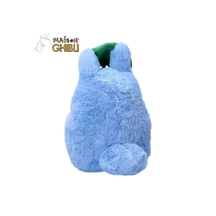 Mi vecino Totoro Nakayoshi Figura de peluche Medium Totoro with leaf 20 cm