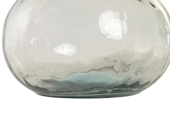 DKD Home Decor Jarrón de Cristal Reciclado Transparente 33x33x100 cm