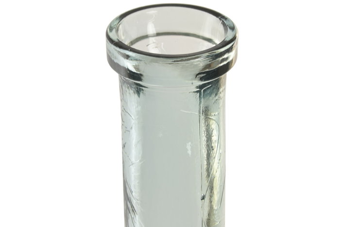 DKD Home Decor Jarrón de Cristal Reciclado Transparente 33x33x100 cm