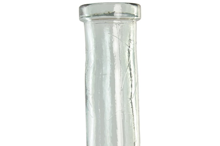 DKD Home Decor Jarrón de Cristal Reciclado Transparente 33x33x100 cm