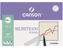Canson Minipack Papel Milimetrado Basik 12 Hojas A4 Crema 100g