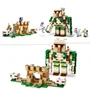 LEGO Minecraft 21250 Fortaleza del Golem de Hierro, Castillo de Juguete que se Transforma en una Figura Grande