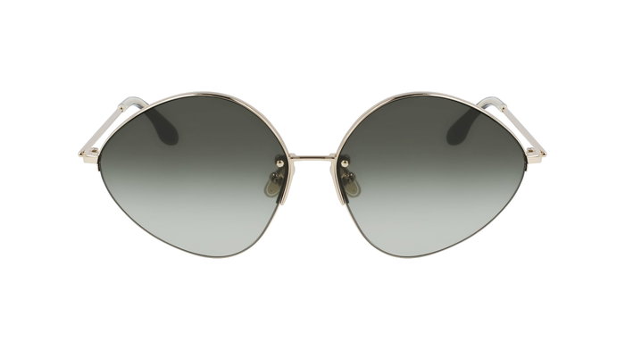 Victoria Beckham VB220S-713 Gafas de sol con cristal verde degradado