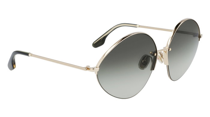 Victoria Beckham VB220S-713 Gafas de sol con cristal verde degradado