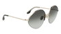 Victoria Beckham VB220S-713 Gafas de sol con cristal verde degradado