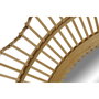 DKD Home Decor Espejo de Bambú y Cristal 85x85 cm Natural