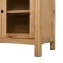 Aparador Natural Madera Mindi Salón 160 X 45 X 89 cm