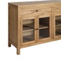 Aparador Natural Madera Mindi Salón 160 X 45 X 89 cm
