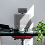 PIQUERAS Y CRESPO Silla de oficina Haches con mecanismo Sincro/Traslack Rosa y Blanco